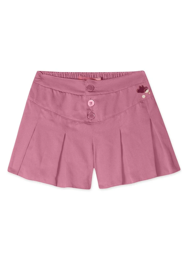 Lilica Ripilica - Short Bebê Feminino Rosa
