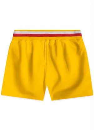 Lilica Ripilica - Short Cetim Menina Amarelo - LILICA RIPILICA