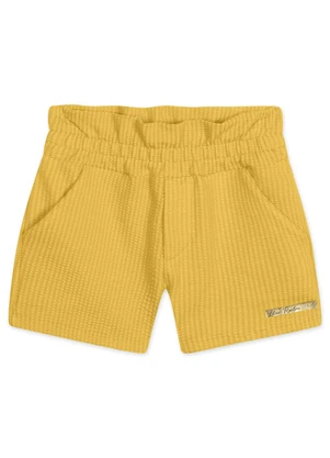 Lilica Ripilica - Short Clochard Infantil Feminino Amarelo - LILICA RIPILICA