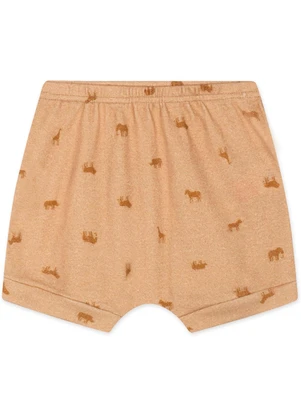 Marisol - Short com Amora Bebê Unissex Laranja - MARISOL