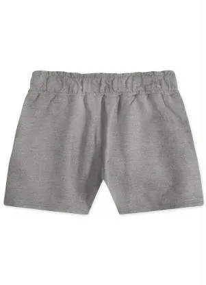Lilica Ripilica - Short com Aroma Moletom Menina Infantil Cinza - LILICA RIPILICA