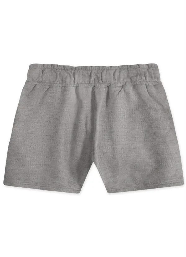 Lilica Ripilica - Short com Aroma Moletom Menina Infantil Cinza 2