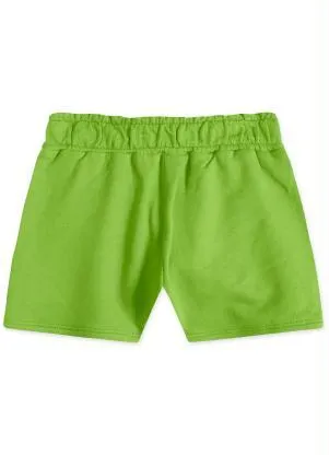 Lilica Ripilica - Short com Aroma Moletom Menina Infantil Verde - LILICA RIPILICA
