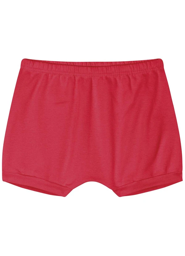 Marisol - Short com Aroma Unissex Bebê Vermelho 1