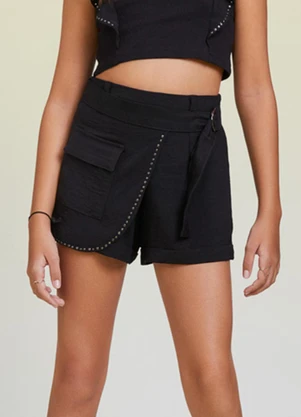 I Am - Short  com Cinto Preto - I AM