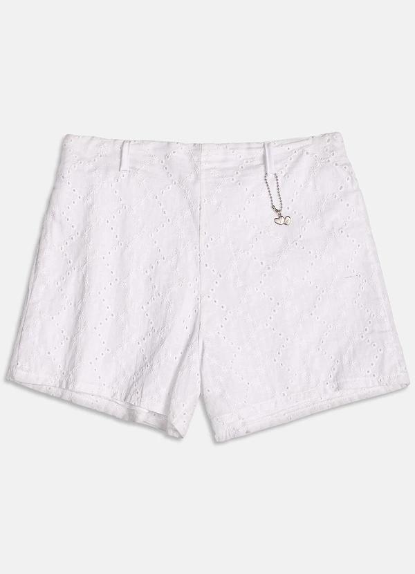 I Am - Short de Laise Branco 2