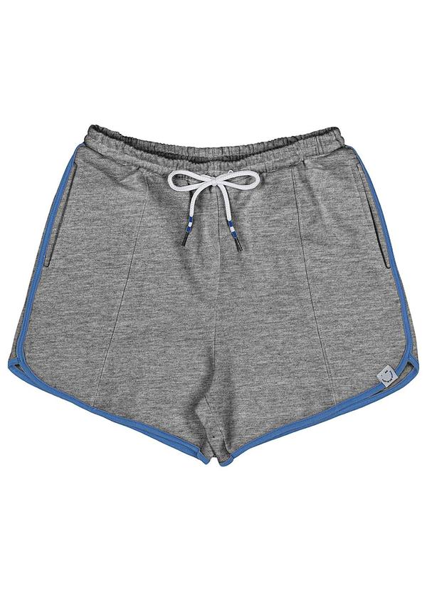 I Am - Short de Moletom Cinza