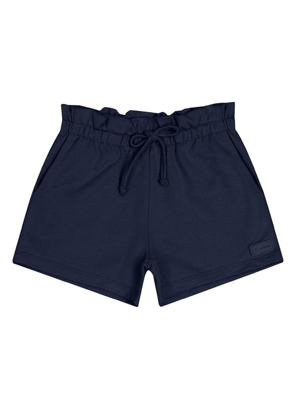 Quimby - Short em Moletom Azul 3