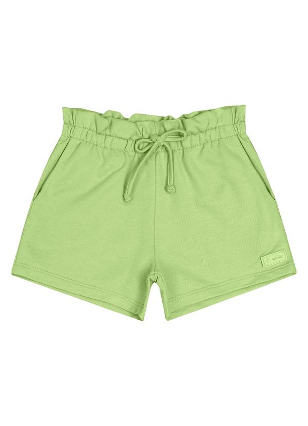 Quimby - Short em Moletom Verde