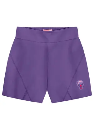Lilica Ripilica - Short Menina Infantil Roxo - LILICA RIPILICA