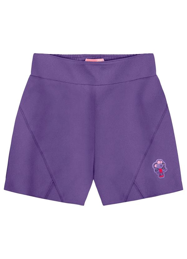 Lilica Ripilica - Short Menina Infantil Roxo