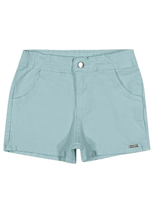 Colorittá - Short Infantil Básico Confortável Colorittá Azul