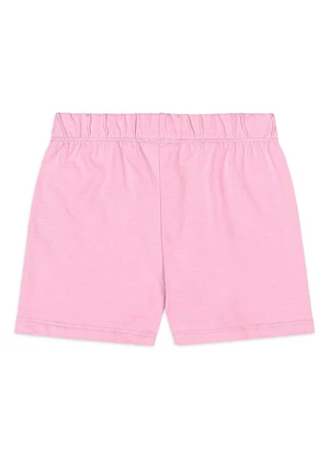 Quimby - Short Infantil em Cotton Rosa - QUIMBY
