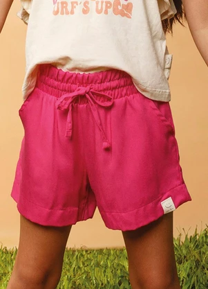 Bugbee - Short Infantil Energia Vermelho - BUGBEE