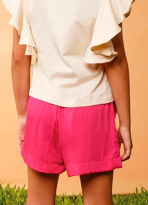 Bugbee - Short Infantil Energia Vermelho - BUGBEE