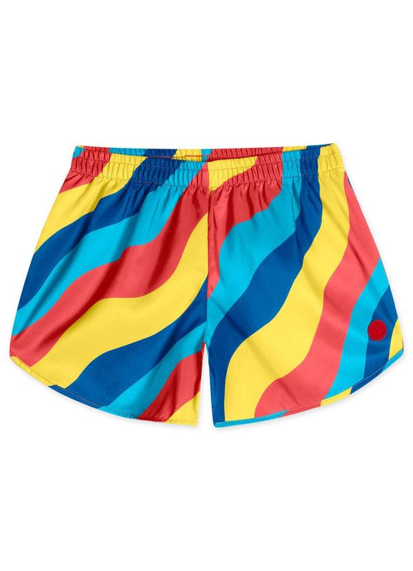 Marisol - Short Infantil Feminino Azul