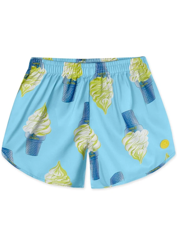 Marisol - Short Infantil Feminino Azul