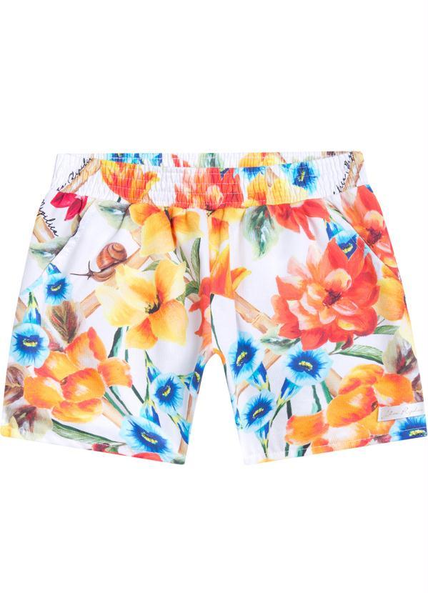 Lilica Ripilica - Short Infantil MeninaBranco