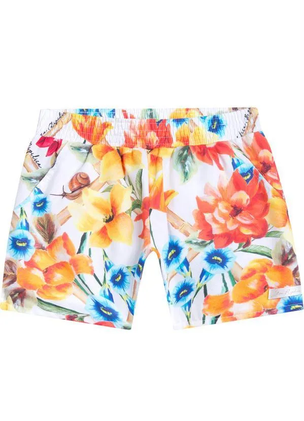 Lilica Ripilica - Short Infantil MeninaBranco