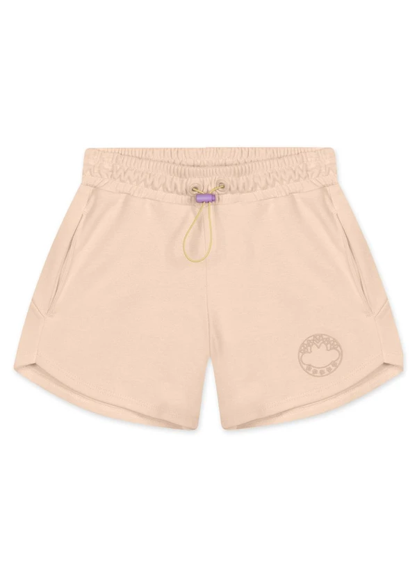 Lilica Ripilica - Short Infantil Feminino Laranja