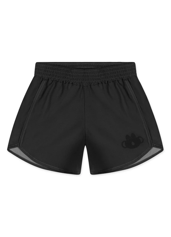 Lilica Ripilica - Short Infantil Feminino Preto