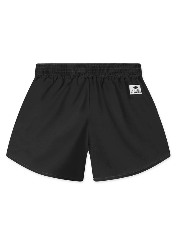 Lilica Ripilica - Short Infantil Feminino Preto 2