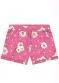 Kyly - Short Infantil Menina Azul - variação: Rosa