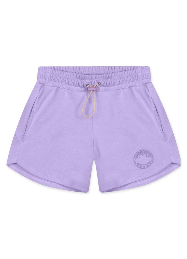 Lilica Ripilica - Short Infantil Feminino Roxo