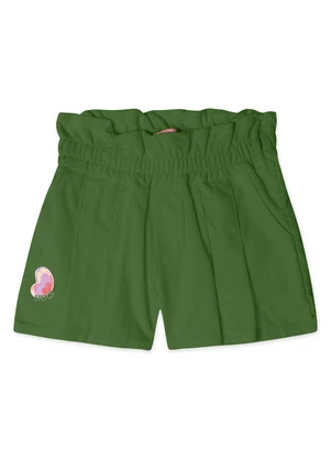 Lilica Ripilica - Short Infantil Feminino Verde - LILICA RIPILICA