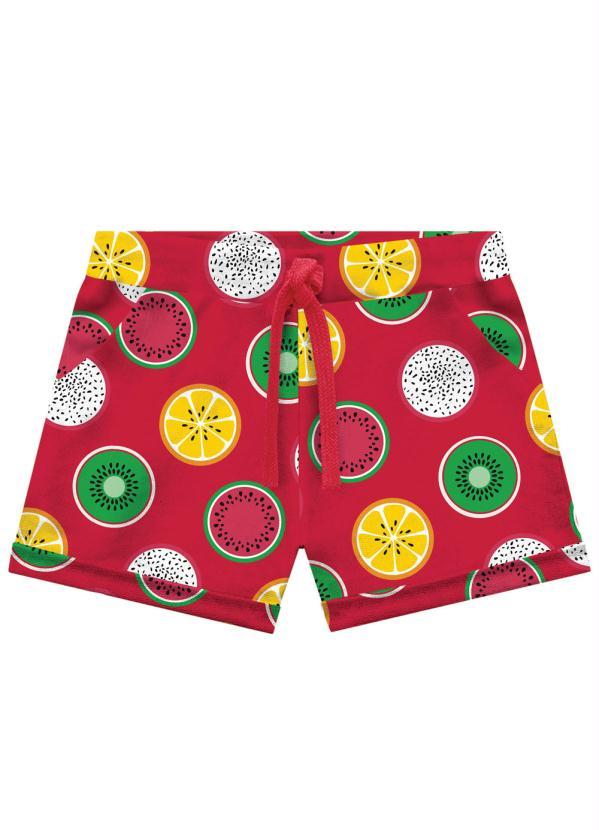 Kyly - Short Infantil MeninaVermelho 1