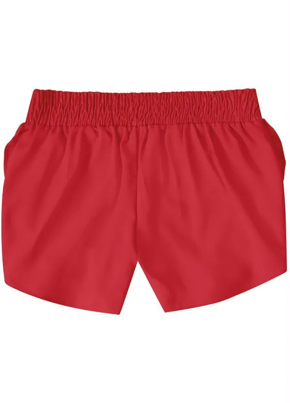 Lilica Ripilica - Short Infantil MeninoVermelho 2