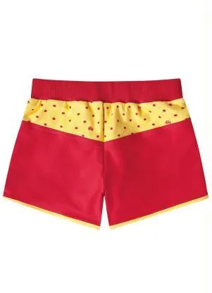 Lilica Ripilica - Short Infantil MeninaVermelho - LILICA RIPILICA