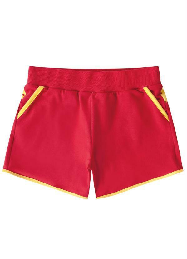 Lilica Ripilica - Short Infantil MeninaVermelho