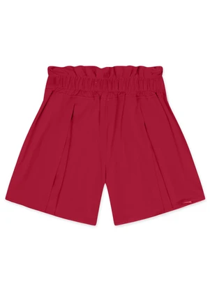 Lilica Ripilica - Short Infantil Feminino Vermelho - LILICA RIPILICA