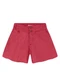 Lilica Ripilica - Short Infantil Feminino Cinza - variação: Vermelho