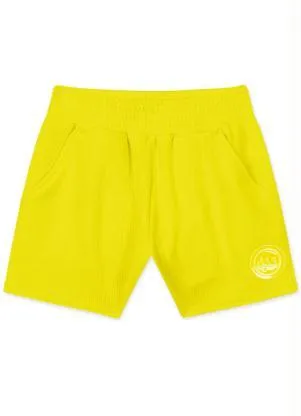Lilica Ripilica - Short Infantil Menina Amarelo - LILICA RIPILICA