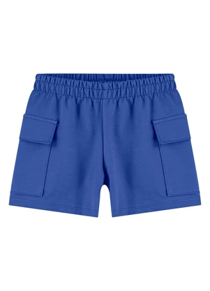 Nanai - Short Infantil Menina Básico Azul - NANAI