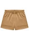 Milon - Short Infantil Menina Básico Rosa - variação: Marrom