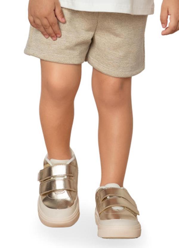 Milon - Short Infantil Menina com Lurex Milon Cinza 2