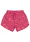 Quimby - Short Infantil Menina em Microfibra Rosa - variação: Rosa