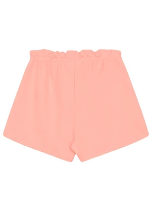 Short Infantil Menina em Moletom Bee Loop Rosa - BEE LOOP