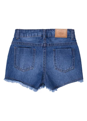 Milon - Short Infantil Menina Jeans - MILON