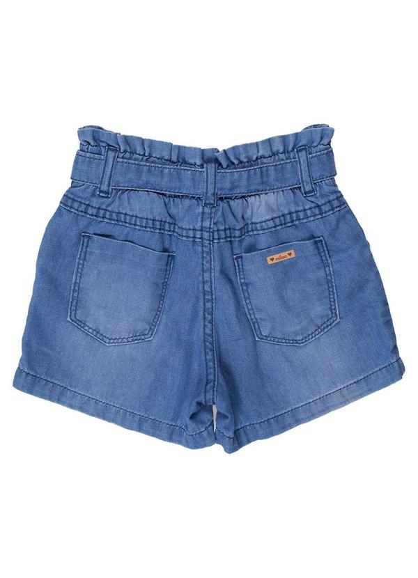 Milon - Short Infantil Menina Jeans 2