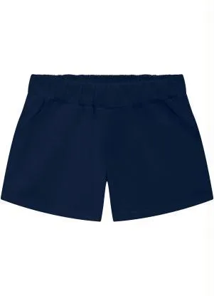Kyly - Short Infantil Menina Marinho - KYLY