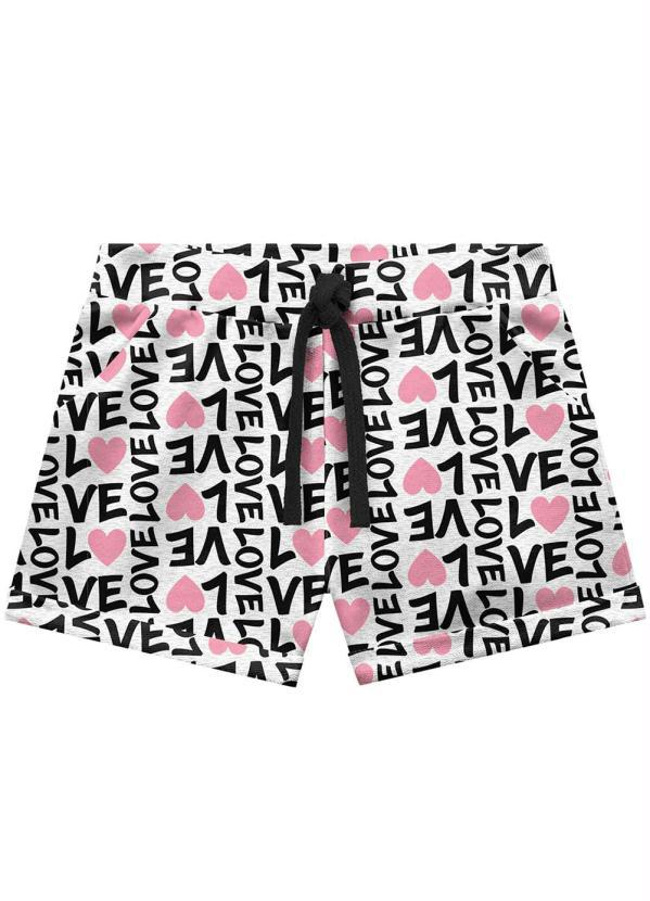 Kyly - Short Infantil Menina Mescla 1