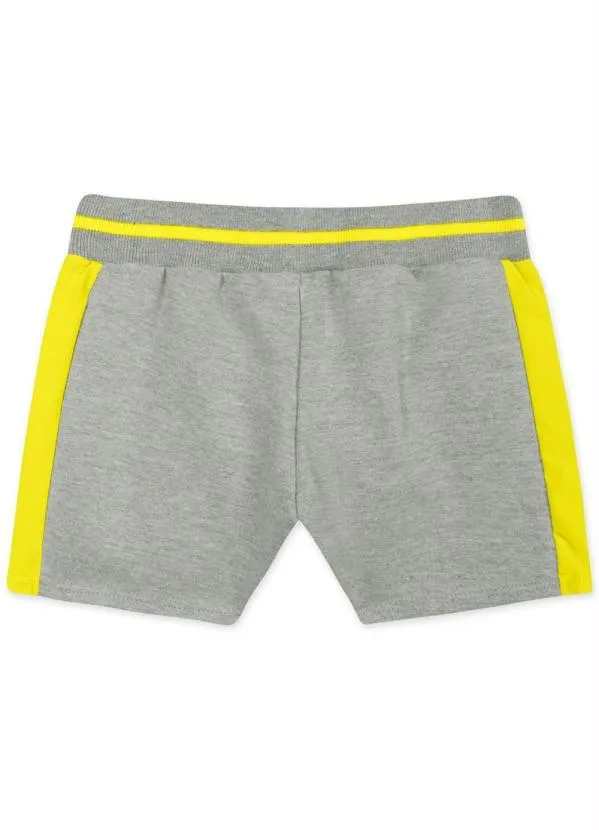 Lilica Ripilica - Short Infantil Menina Neon Cinza 2