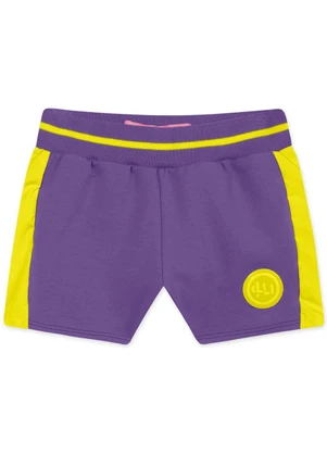 Lilica Ripilica - Short Infantil Menina Neon Roxo - LILICA RIPILICA