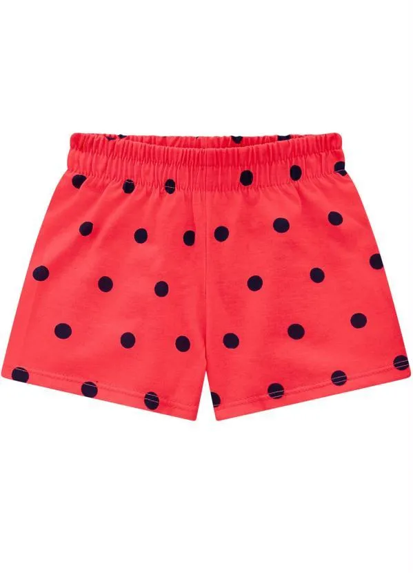 Kyly - Short Infantil Menina Pink