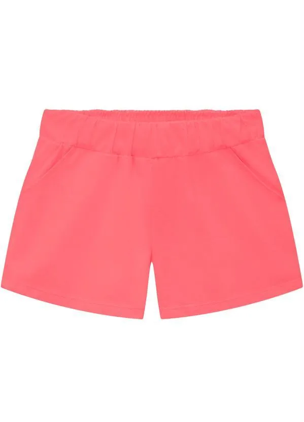 Kyly - Short Infantil Menina Pink