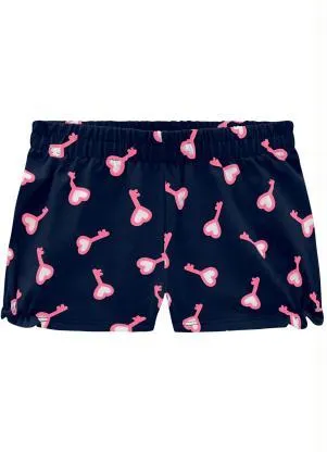 Kyly - Short Infantil Menina Preto - KYLY